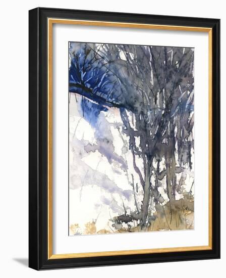 Snow Forest-null-Framed Giclee Print