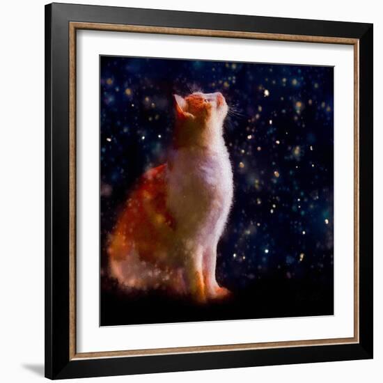 Snow Gazing, 2019,-Helen White-Framed Giclee Print