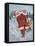 Snow Golfing Santa-Hal Frenck-Framed Premier Image Canvas