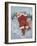 Snow Golfing Santa-Hal Frenck-Framed Giclee Print