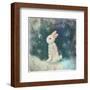 Snow Hare-Claire Westwood-Framed Art Print