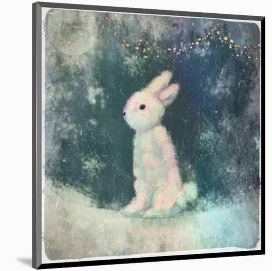 Snow Hare-Claire Westwood-Mounted Art Print