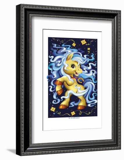 Snow Horse-Olga And Alexey Drozdov-Framed Photographic Print