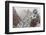 Snow, Huangshan or Yellow Mountains, Anhui Province, China-Peter Adams-Framed Photographic Print