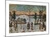 Snow in April-Maurice Prendergast-Mounted Premium Giclee Print