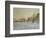 Snow in Argenteuil, 1875-Claude Monet-Framed Giclee Print