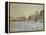 Snow in Argenteuil, 1875-Claude Monet-Framed Premier Image Canvas