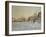 Snow in Argenteuil, 1875-Claude Monet-Framed Premium Giclee Print