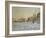 Snow in Argenteuil, 1875-Claude Monet-Framed Giclee Print