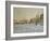 Snow in Argenteuil, 1875-Claude Monet-Framed Giclee Print