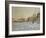 Snow in Argenteuil, 1875-Claude Monet-Framed Giclee Print