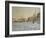 Snow in Argenteuil, 1875-Claude Monet-Framed Giclee Print