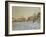 Snow in Argenteuil, 1875-Claude Monet-Framed Giclee Print