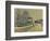 Snow in Argenteuil, 1875-Claude Monet-Framed Giclee Print