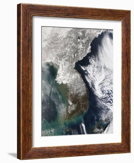 Snow in Korea-null-Framed Photographic Print