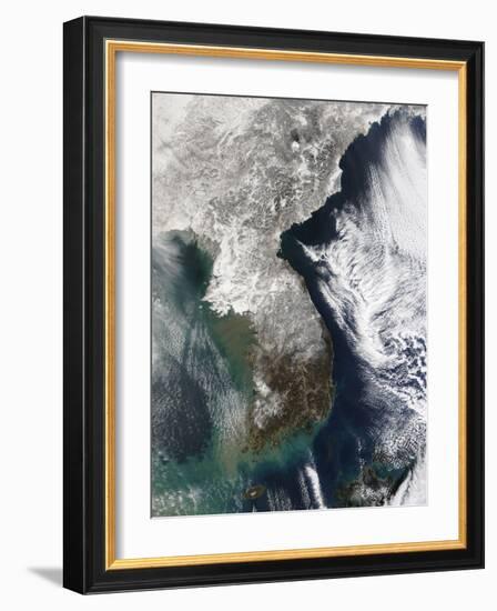 Snow in Korea-null-Framed Photographic Print