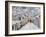 Snow in Louveciennes-Alfred Sisley-Framed Giclee Print