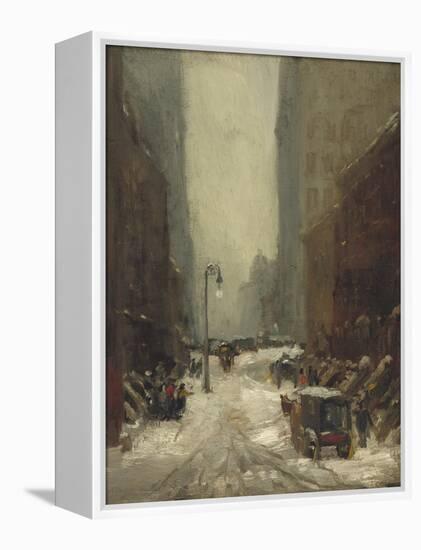 Snow in New York, 1902-Robert Henri-Framed Stretched Canvas