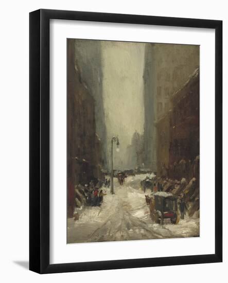 Snow in New York, 1902-Robert Henri-Framed Art Print