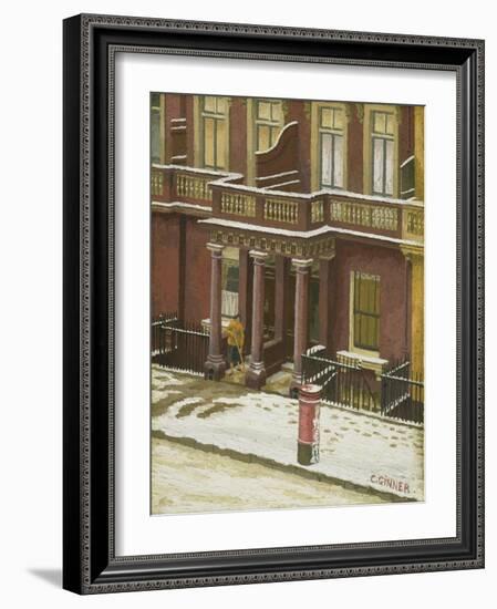 Snow in Pimlico-Charles Ginner-Framed Giclee Print