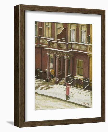 Snow in Pimlico-Charles Ginner-Framed Giclee Print