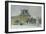 Snow in the Tuilleries, Paris, 1996-Trevor Chamberlain-Framed Giclee Print