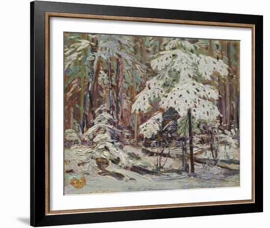 Snow in the Woods-Tom Thomson-Framed Giclee Print