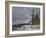 Snow in Veneux-Nadon, Around 1880-Alfred Sisley-Framed Giclee Print