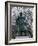 Snow is Seen on a Statue of the Late British Prime Minister Sir Winston Churchill-Matt Dunham-Framed Photographic Print