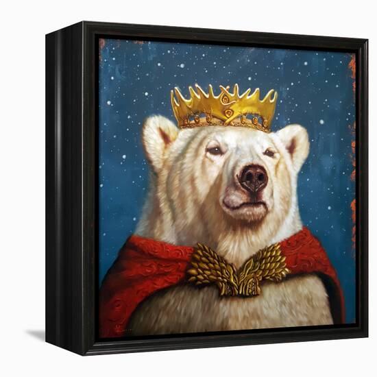 Snow King-Lucia Heffernan-Framed Stretched Canvas