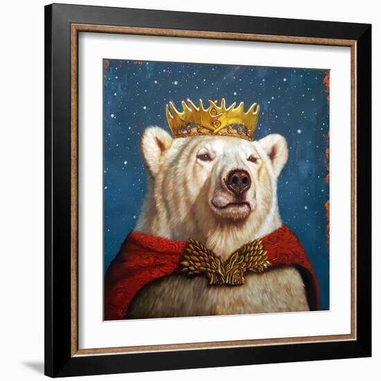 Snow King-Lucia Heffernan-Framed Art Print