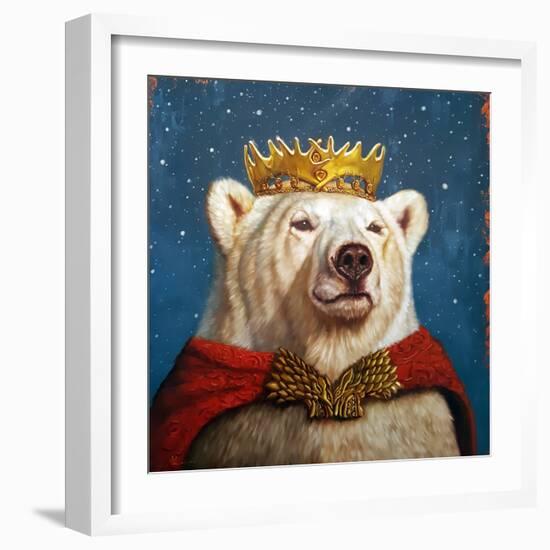 Snow King-Lucia Heffernan-Framed Art Print