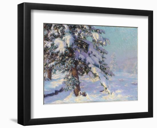 Snow-Laden (Oil on Canvas)-Walter Launt Palmer-Framed Giclee Print