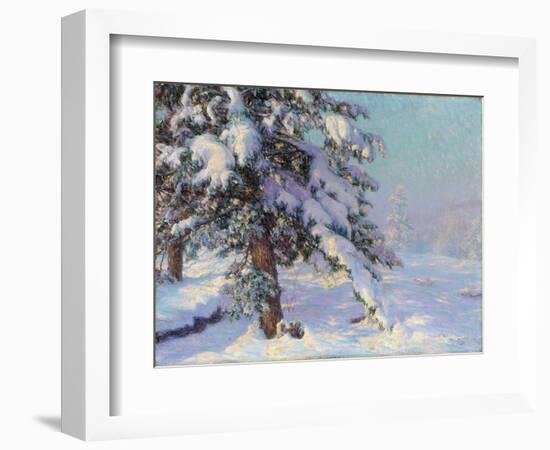 Snow-Laden (Oil on Canvas)-Walter Launt Palmer-Framed Giclee Print