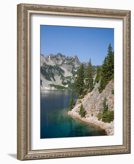 Snow Lake, Alpine Lakes Wilderness, Washington, USA-Jamie & Judy Wild-Framed Photographic Print