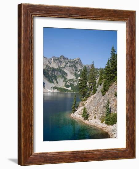 Snow Lake, Alpine Lakes Wilderness, Washington, USA-Jamie & Judy Wild-Framed Photographic Print