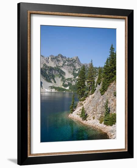 Snow Lake, Alpine Lakes Wilderness, Washington, USA-Jamie & Judy Wild-Framed Photographic Print