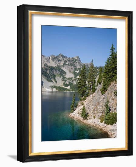 Snow Lake, Alpine Lakes Wilderness, Washington, USA-Jamie & Judy Wild-Framed Photographic Print