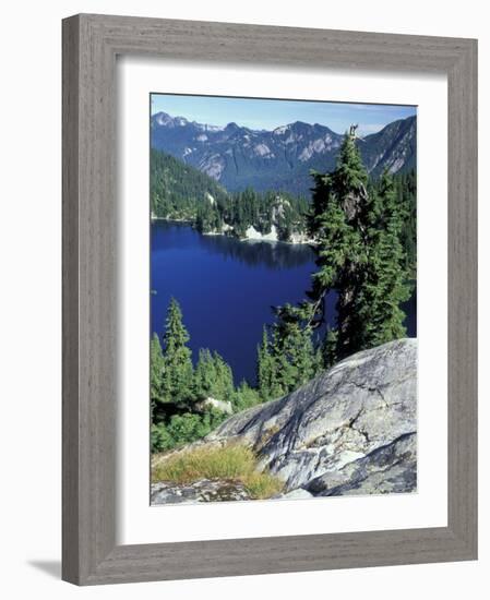 Snow Lake, Snoqualmie Pass, Alpine Lakes Wilderness, Washington, USA-Jamie & Judy Wild-Framed Photographic Print