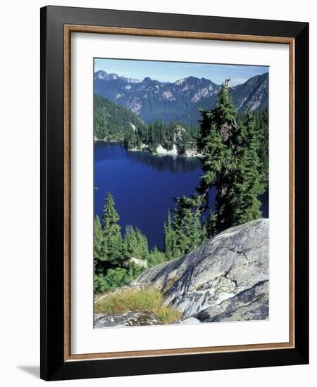 Snow Lake, Snoqualmie Pass, Alpine Lakes Wilderness, Washington, USA-Jamie & Judy Wild-Framed Photographic Print