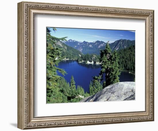 Snow Lake, Snoqualmie Pass, Alpine Lakes Wilderness, Washington, USA-Jamie & Judy Wild-Framed Photographic Print