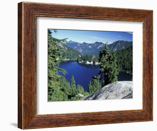 Snow Lake, Snoqualmie Pass, Alpine Lakes Wilderness, Washington, USA-Jamie & Judy Wild-Framed Photographic Print