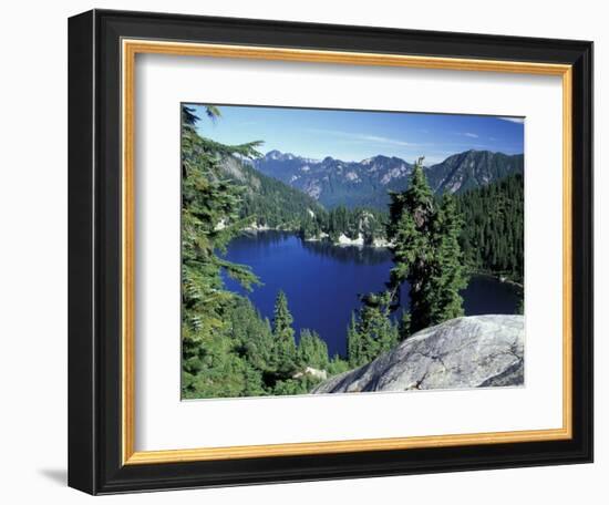 Snow Lake, Snoqualmie Pass, Alpine Lakes Wilderness, Washington, USA-Jamie & Judy Wild-Framed Photographic Print