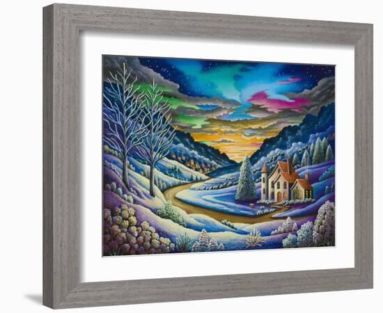 Snow Landscape-Andy Russell-Framed Art Print