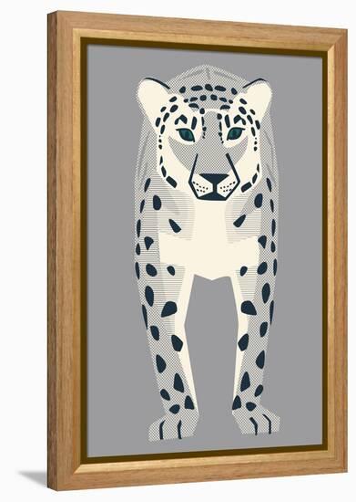 Snow Leopard-null-Framed Premier Image Canvas