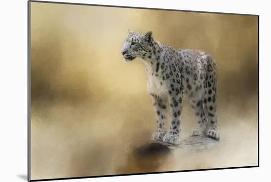 Snow Leopard-Jai Johnson-Mounted Giclee Print