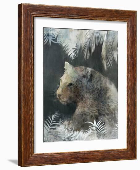 Snow Leopard-Ken Roko-Framed Art Print