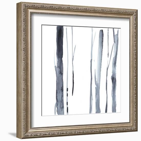 Snow Line VIII-null-Framed Art Print