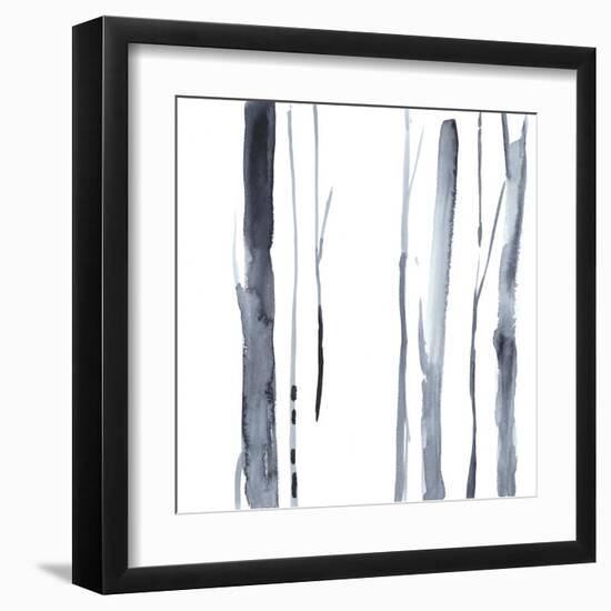 Snow Line VIII-null-Framed Art Print