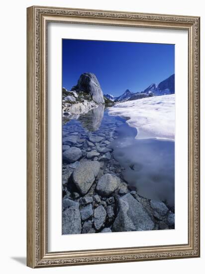 Snow Melting-David Nunuk-Framed Photographic Print